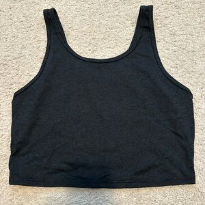 Fleo Black Tank Top